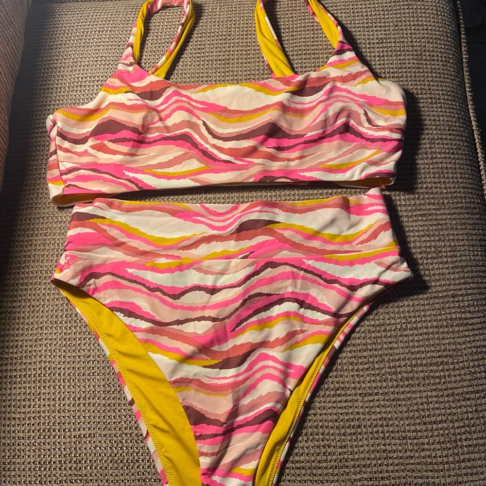 Aerie colorful bikini🌈